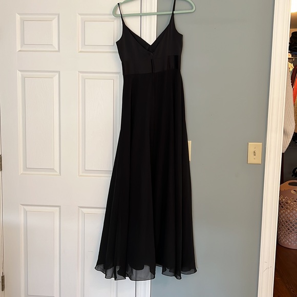 David’s Bridal Black Bridesmaid Dress - Picture 2 of 3